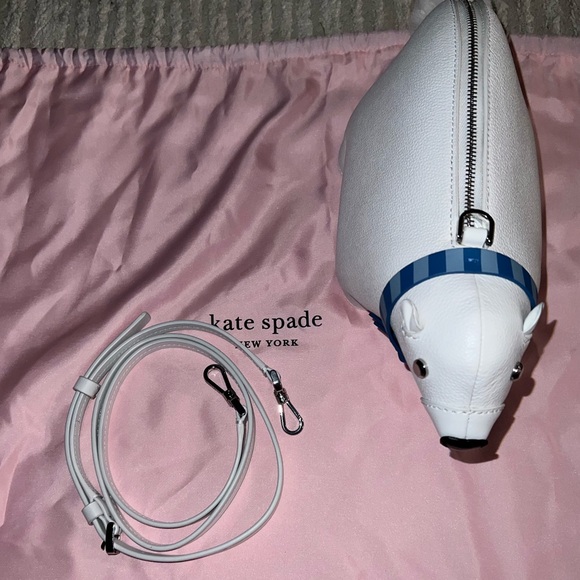 Kate Spade Polar Bear Crossbody Purse - Picture 6 of 9